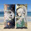 Game Wuthering Waves Zibai Towel Soft Pool Gift For Travel Gym Shower Camping Quick Dry Sports Large Beach Towels