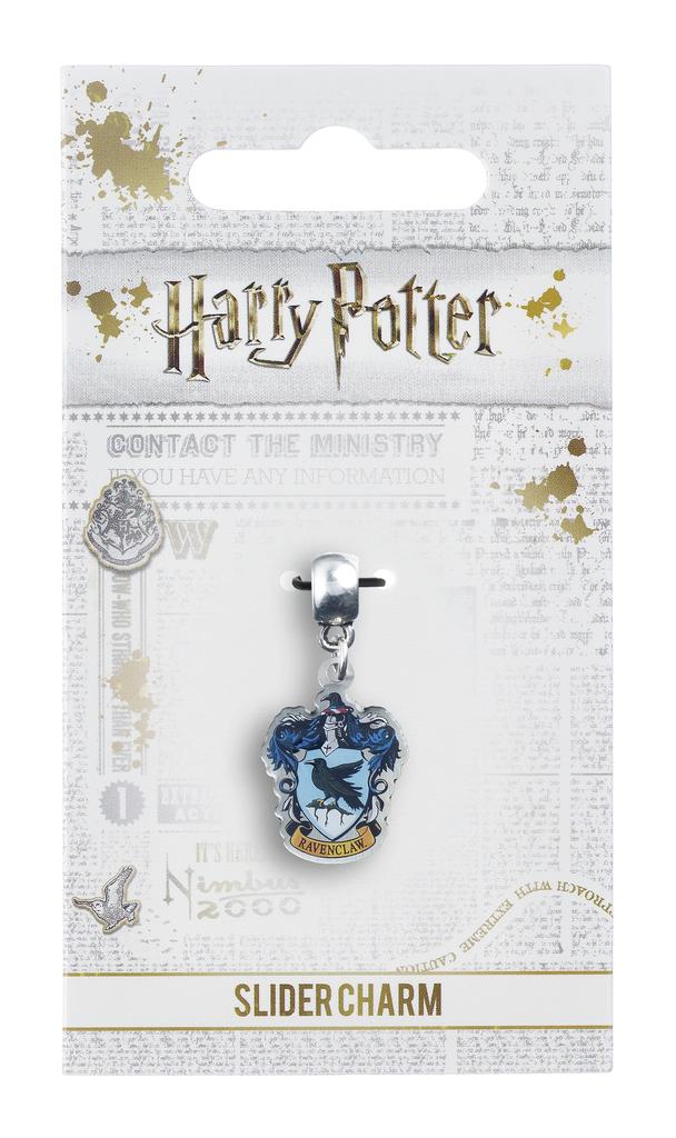 Harry Potter Ravenclaw Crest Slider Charm Silver