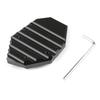 Bruce & Shark Side Stand Kickstand Plate Pad End for Kawasaki Kawasaki Kawasaki Versis 650 KLX250 Motorcycle Motorcycle Black