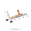 For Nokia 2 1.3 1.4 2.1 2.3 2.4 3.1Plus 3.2 3.4 5.4 4.2 Power Button volume Flex Cable OnOff