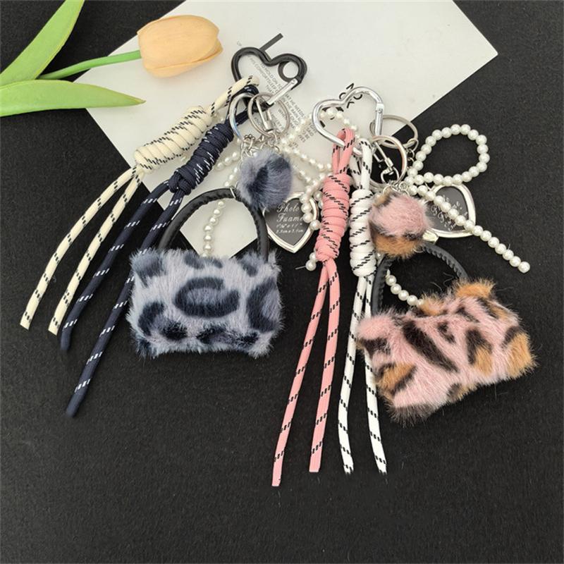Yogodlns New Fashion Bag Pendant Handmade Rope Sporty Style Plush Decor Handbag Backpack Pendant Bags Accessories Spare Parts for Bags