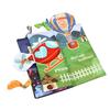 Baby Cloth Book Toy Animal Vehicle Learning Touch And Feel Crinkle Book 0-3 Newborn Infant Sensory Activity Book Early Education Stroller Toy