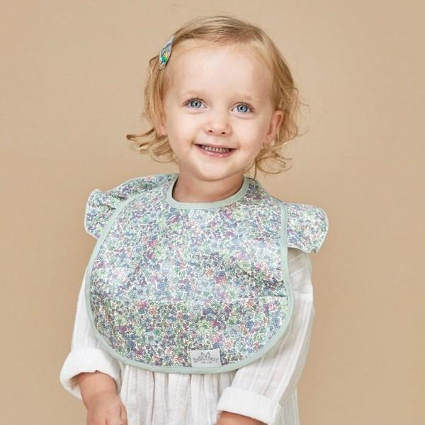 Belmont Angel vattentät haklapp för baby, lila botanisk, 1 st, 1 st