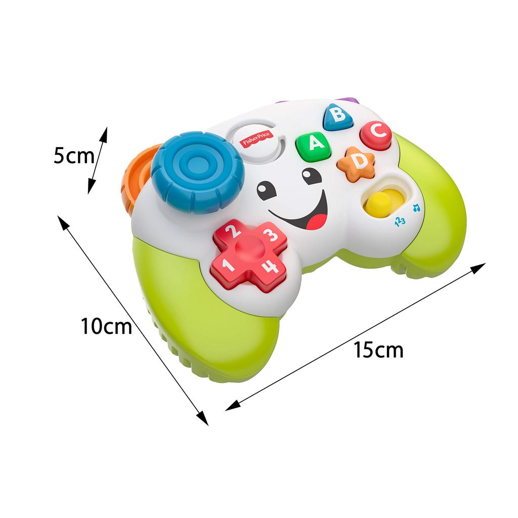 Bilingual Game Controller Foreign FXX43 Fisher-Price [Ages 6-36 Months] [Baby Toy] [Educational, English, Language]