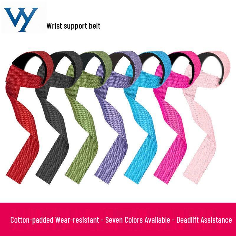 Cross-Border Deadlift Wrist Support Strap for Fitness & Weightlifting