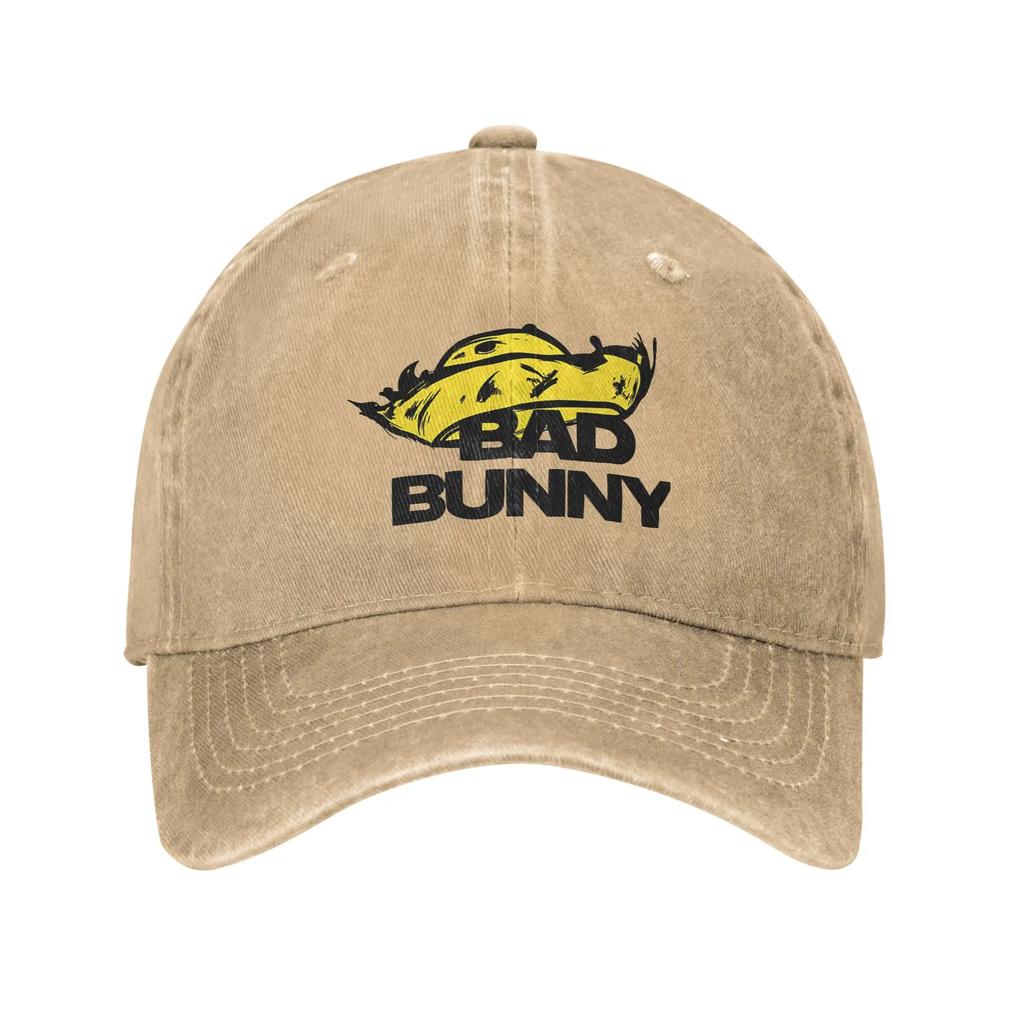 DTmF BBads Bunnyy Baseballkappe Sonne Outdoor Sport Dropshipping Gewaschene Trucker-Kappe FeUnisex Unisex Lässige Druck-Baseballkappen