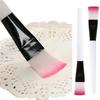 White Handle Facial Mask Brush Soft Bristle Beauty Brush Fashion Makeup Brush Foundation Brush DIY Beauty Tool