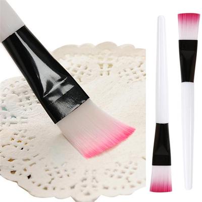 White Handle Facial Mask Brush Soft Bristle Beauty Brush Fashion Makeup Brush Foundation Brush DIY Beauty Tool