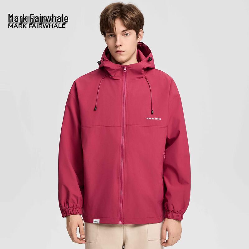 Mark Fairwhale Men's Hooded Casual Jacket