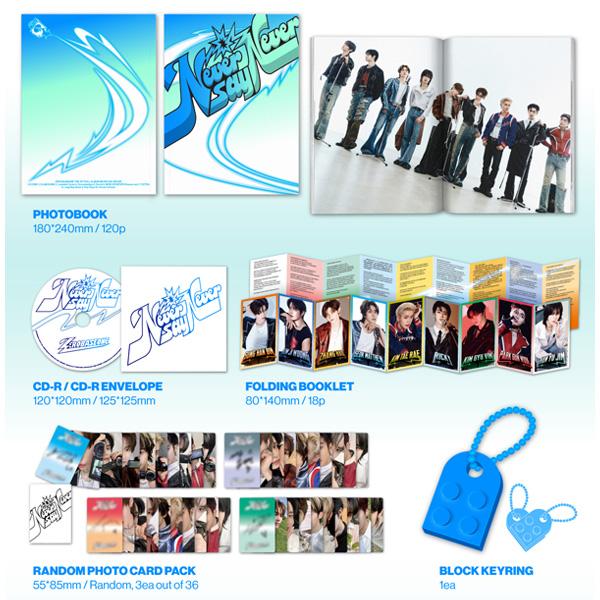(+shop Gift) ZEROBASEONE - The 1st Full Album [NEVER SAY NEVER] PHOTOBOOK Ver.