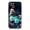 Luxury Butterfly Glitter Clear Phone Case for iPhone 16 15 14 13 12 Pro Max 11 Pro Max 7 8 Plus XS XR Shockproof Silicone Shell