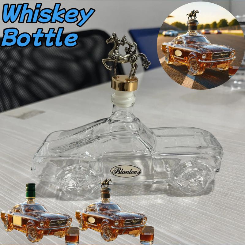 Police Car Whiskey Bottle Motorcycle Engine Wine Bottle V-twin Engine Bottle Handmade Engine Halloween Bar Whiskey Accessories