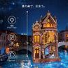 FUNPOLA 3D Wooden Puzzle Venice Star Book Nook Kit 281 Pieces