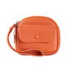 Solid Color Zipper Coin Purse Korean Style Small Item Bag Casual Handheld Wallet  Outdoor