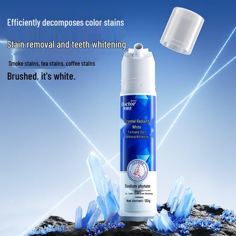 Доктор. Зубная паста Dental Crystal Brightening Pump
