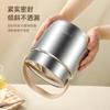 1.5L Bento Lunch Box Double Lunchbox Food Storage Containers Stainless Steel Heat Preservation Lunch Box for Kids Food Warmer