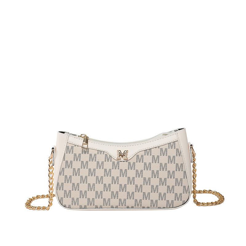 New trendy shoulder bag women's niche underarm bag commuting fashion simple oblique span small square bag