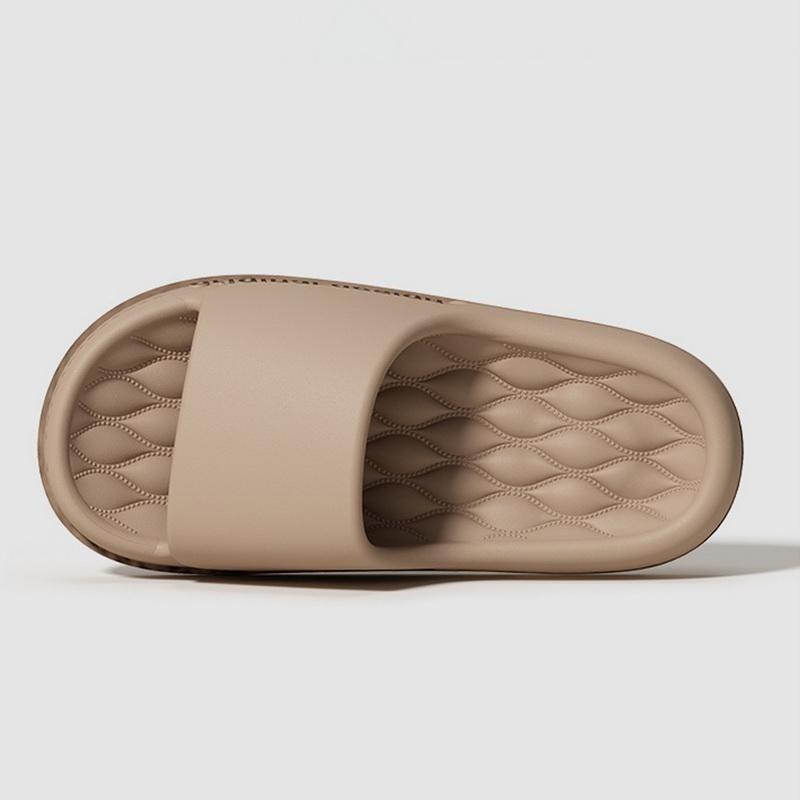 Women Korean Style EVA Cloud Slides Thick Platform Soft Sole Non Slip Home Summer Beach Flip Flops Slippers Sandals