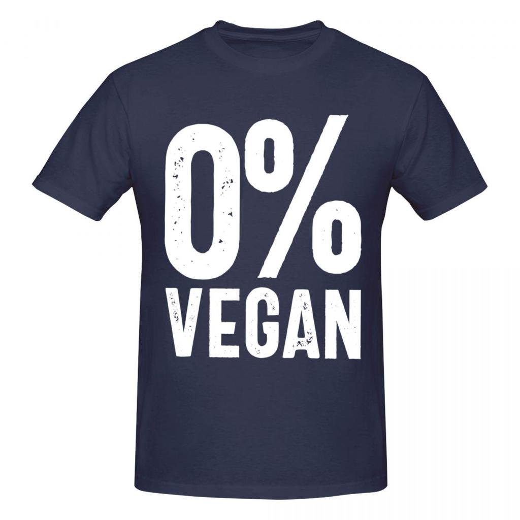 Unisex 0 Vegan Vegetarian T Shirt Vintage Plus Size Cotton Sleeve Custom Tshirt Unisex