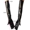 53Cm Guanti Lunghi Lucidi Sexy da Donna Pelle Sintetica Lattice Abbigliamento Cosplay Danza su Palo Night Club Guanti Stretti Accessori