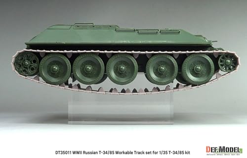Defmodel 1/35 WWII Russian/Soviet T-34/85 Tank Linkable Tracks (Universal) Plastic Model Kit Parts DT35011 (Tank)