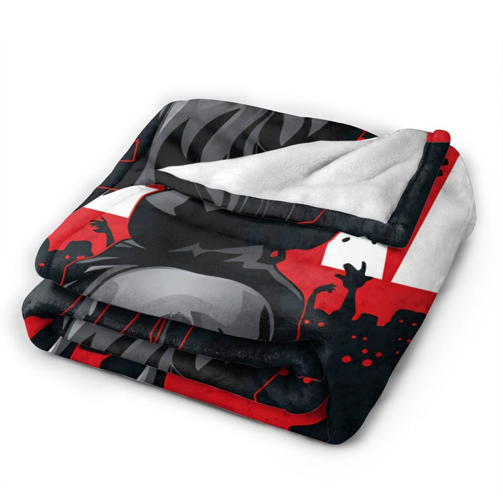 Drama The Walking Dead Series Flannel Blankets Spring Warm Soft Throw Blanket for Boy Girl Home Decor Bedspread Sofa Bed Cover