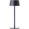 Outdoor Table Lamp - BRILLIANT - PICCO - LED and Solar - Metal and Plastic - 5 W - Frosted Black