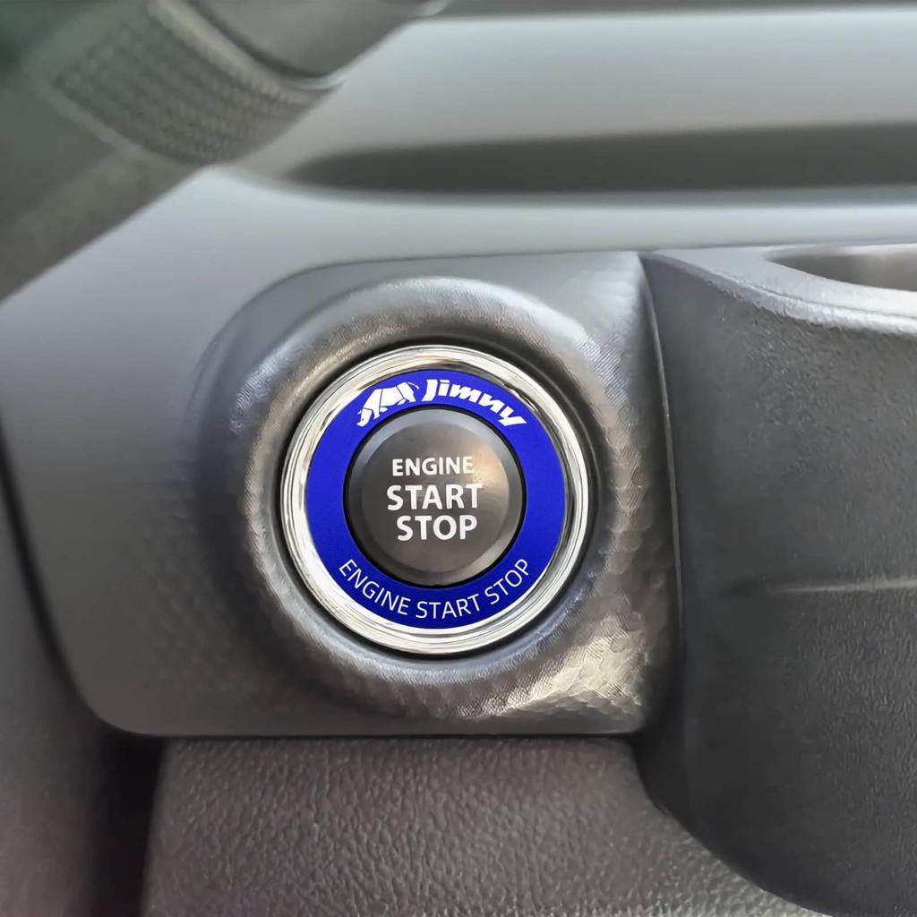 Suzuki Jimny JB64 JB74 Engine Start Button Ring Aluminum Alloy