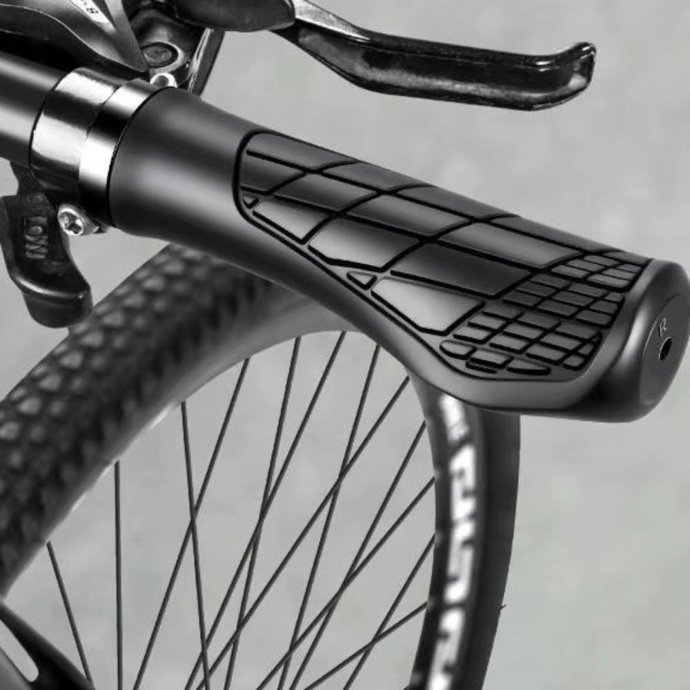 Rubber Bicycle Handlebar Grip Shockproof Non-slip Bike Handle Grip Mountain Bike Grip Balance Bike