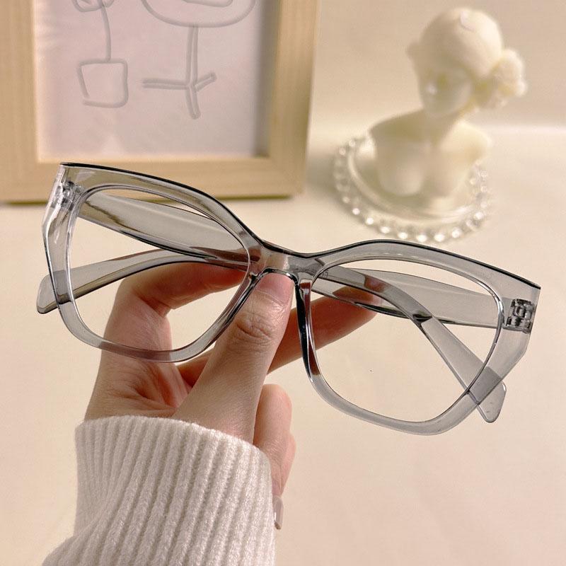 

Женские очки «кошачий глаз» с плоским зеркалом, градиентные цвета, защита глаз, компьютерные очки, классические новые оптические очки с защитой от синего света