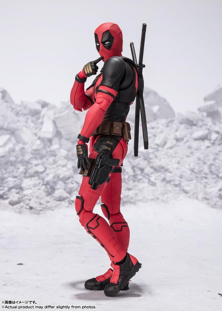 TAMASHII NATIONS S.H.Figuarts Deadpool (Deadpool & Wolverine) Approximately 155mm PVC & ABS Painted Movable Figure