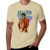 Vintage Distressed Tom Selleck Tshirt Hippie Clothes Basketball Graphic Tees Baggy Shirts Unisexs Champion T Shirts