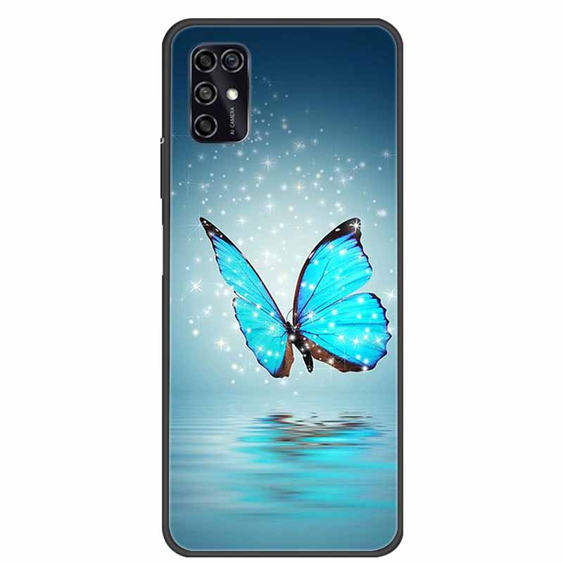 For ZTE Blade V2020 Smart Case Black Bumper Silicon TPU Soft Phone Cover Case For ZTE Blade V20 Smart 8010 Funda Cartoon Coque