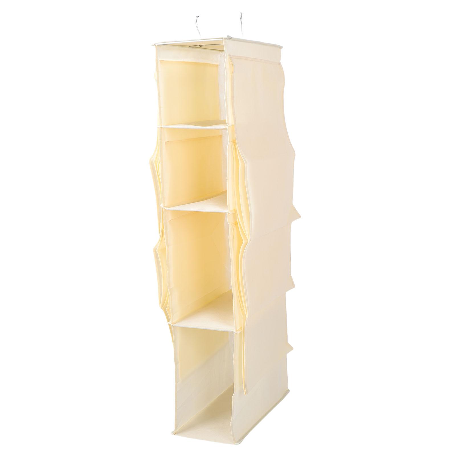 Hanging Purse Bag Dust Proof 4 Layer Handbag Storage Hanging Closet Storage Bag for Closets Entryways
