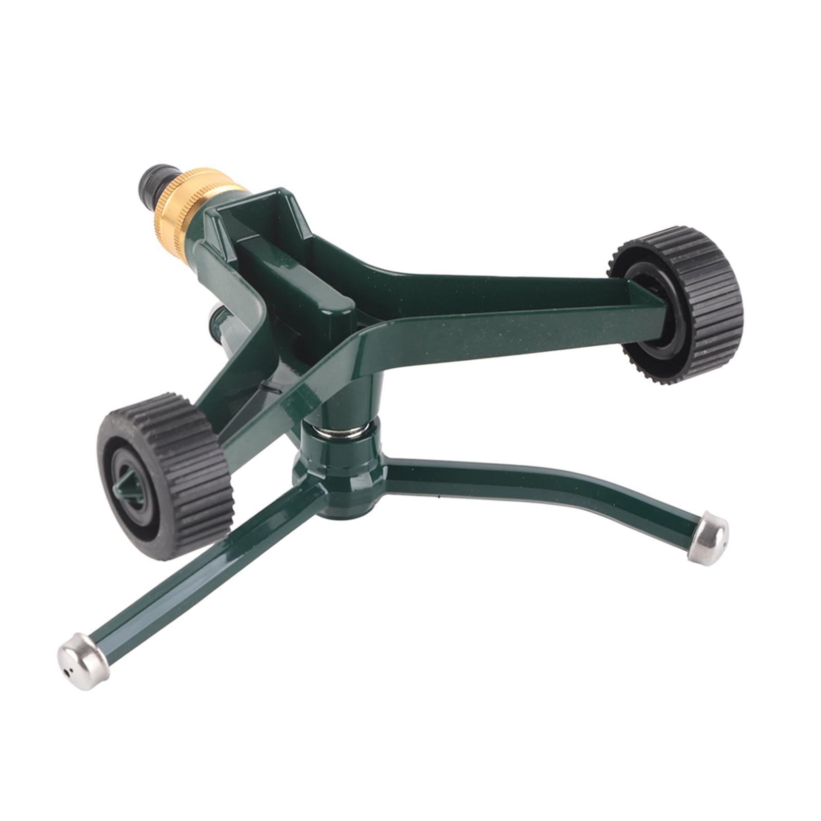 

Metal Three Arm Sprinkler with G3 4 Connector Rustproof 360 degrees Rotating Irrigate Lawn Sprinkler