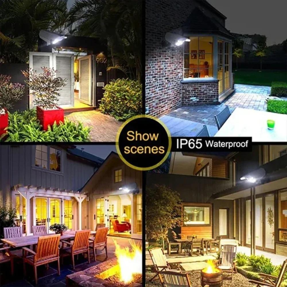 77LED Solar Light Simulation Security Dummy Camera Motion Sensor Outdoor Night Light IP65 Waterproof Lamp 3 Mode For Home Garden