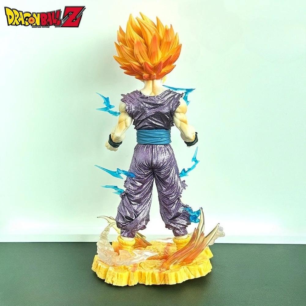 23.5cm Anime Dragon Ball Figure Super Saiyan Son Gohan Action Figures Pvc Desktop Ornamen Collection Model Toys Gifts Z 2 Round Sensory Compression