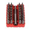 33 In 1 Hollow Screwdriver Set with Extension Rod Magnetic Phillips Torx Screw Driver Bits Hand Repair Tool for Small Space DIY