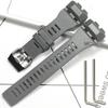 GBD100 Ersatzarmband Geeignet für Casio GBD-100 GBD-100-1/1A7/100SM-4/2A Herren Sport Wasserdichtes Armband Gummi-Uhrenarmband