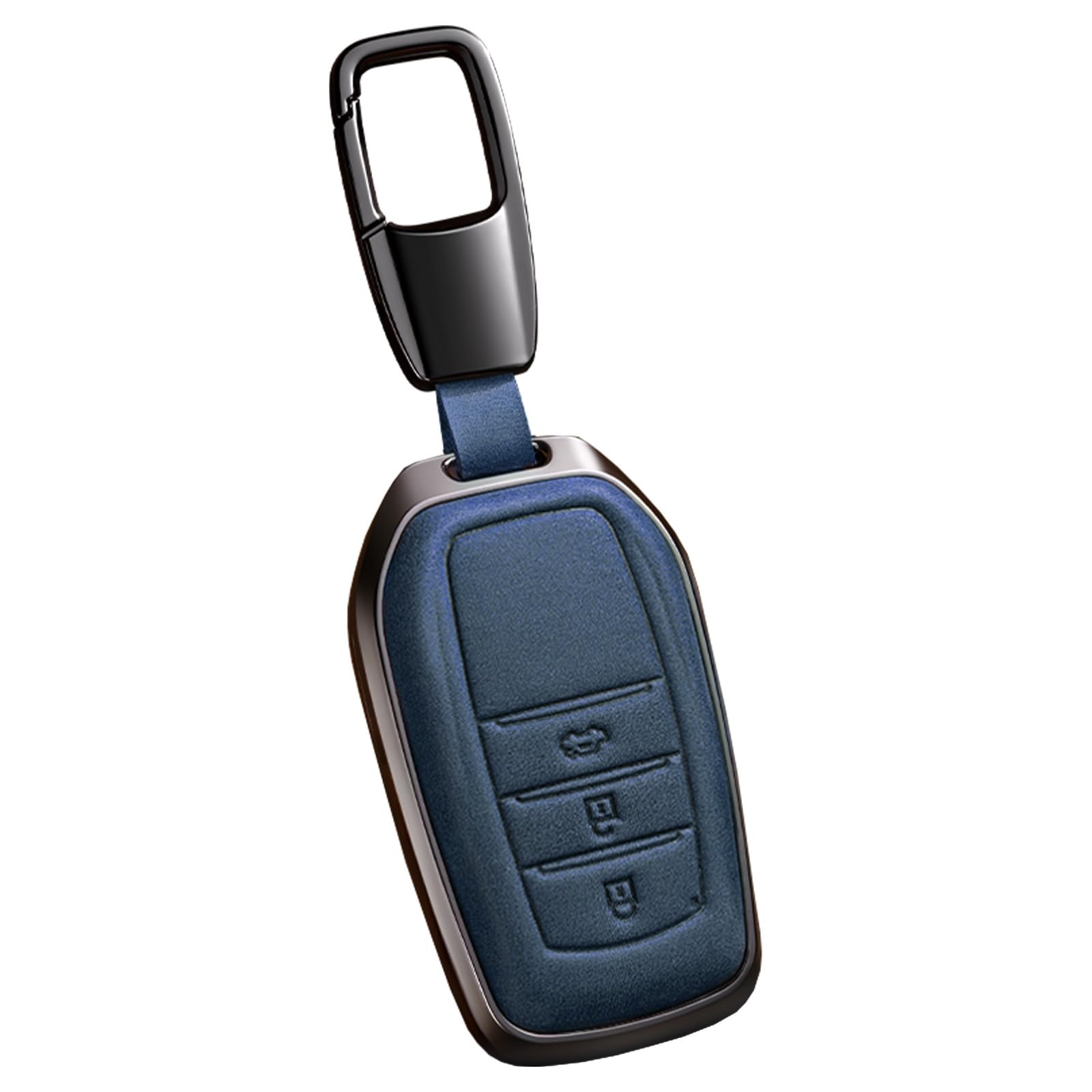 

SIENTA Кожаный чехол для ключа для Yaris Mark Yellow Label Mirai MIRAI Чехол для смарт-ключа Защитный чехол (А-синий) S