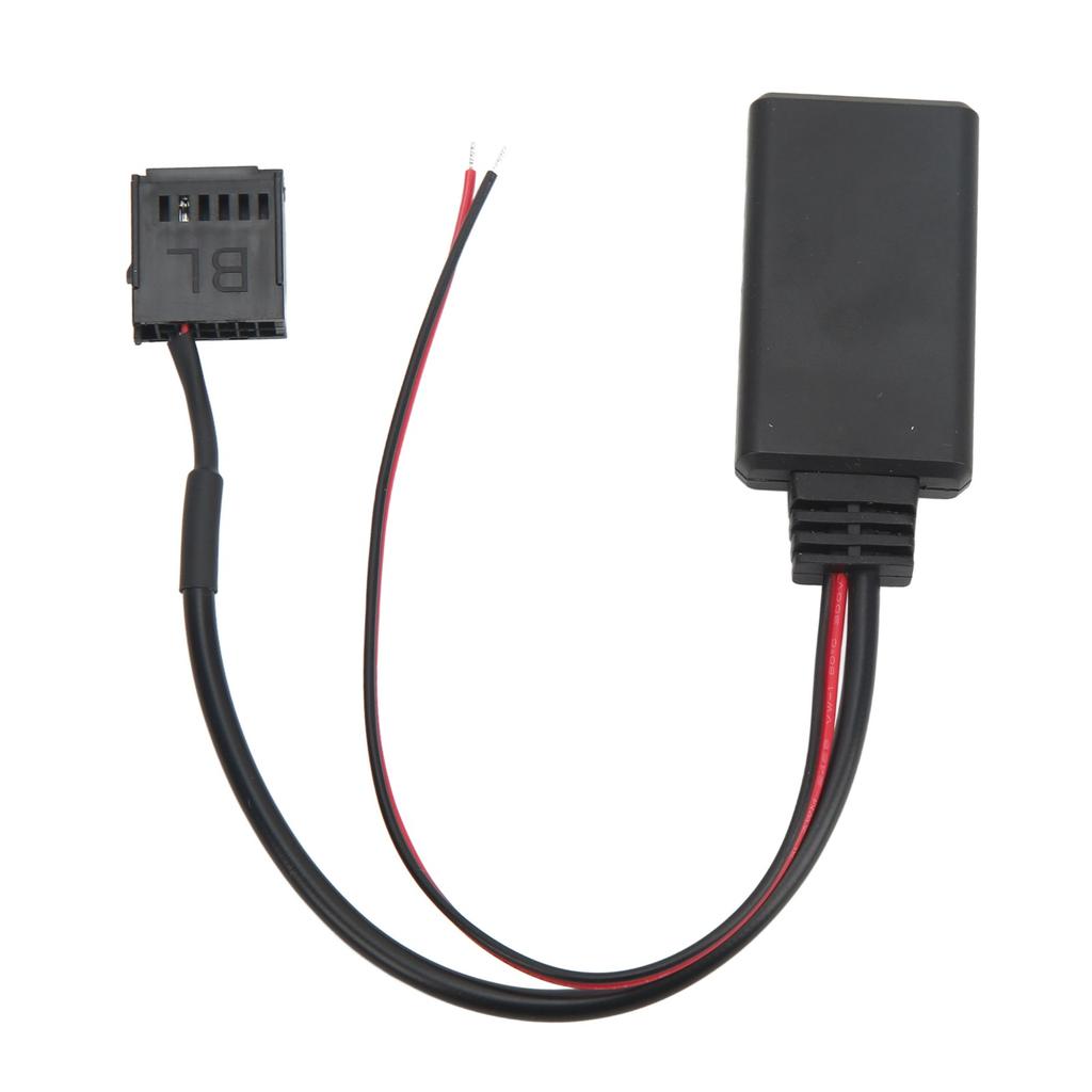 12 Pin Car Radio Aux Cable 6000CD Wireless Bluetooth Audio Adapter Replacement for Ford Focus