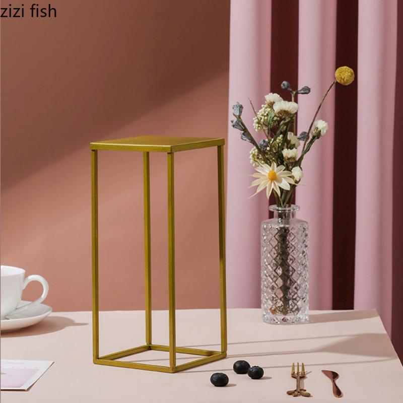 Gold Dessert Rack Iron Cake Stand Dessert Table Dessert Plate Display Stand Cake Pan Shelf Wedding Ornament Shooting Props