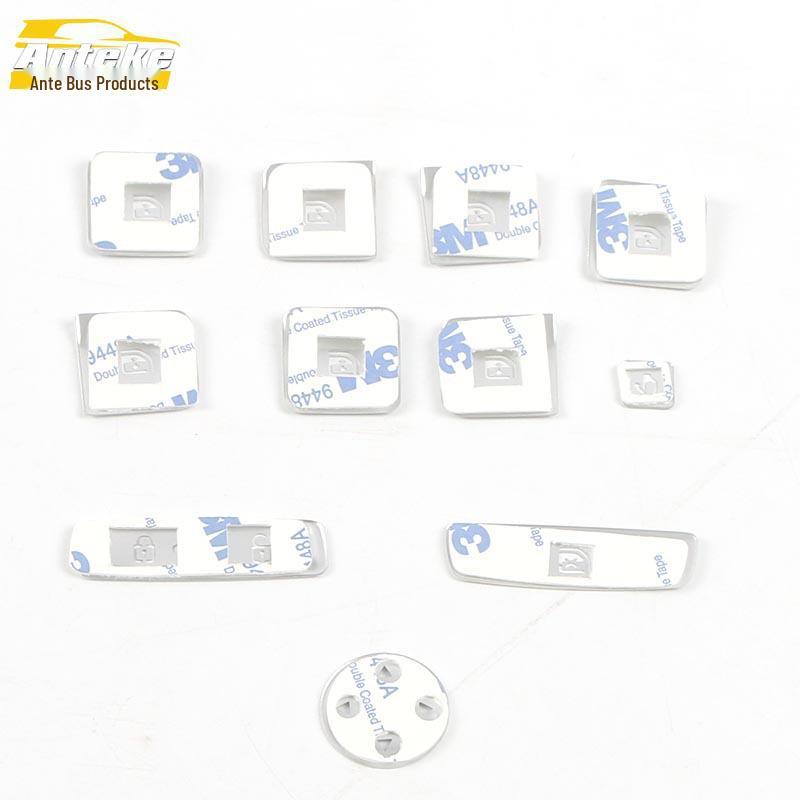 Tucson L Aluminum Alloy Glass Lift & Window Switch Stickers