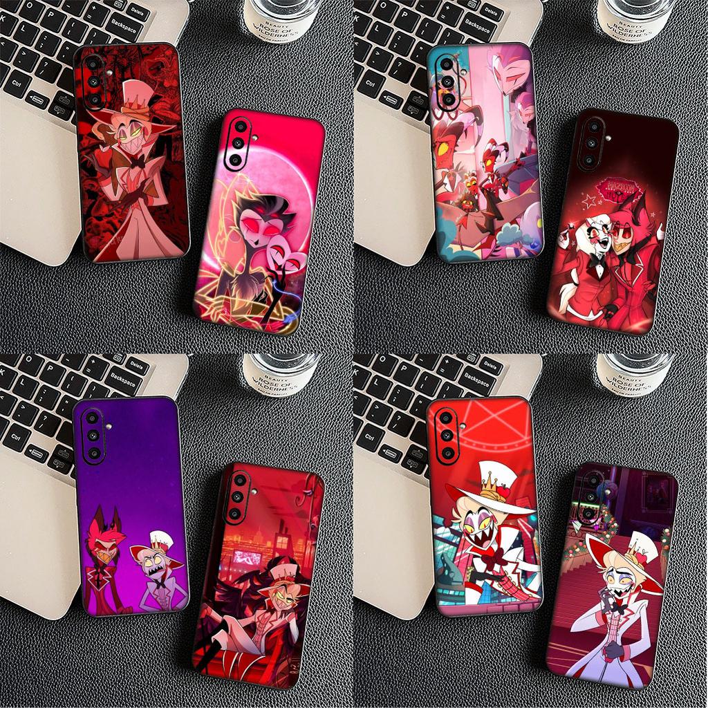 for Xiaomi Redmi Note 12 10 11 9 Pro 10C 12C 9T 9A 10A 12S Note11 Note12 5G 4G Case Dust H-Hazbin Alastor Hotels Charile Angel