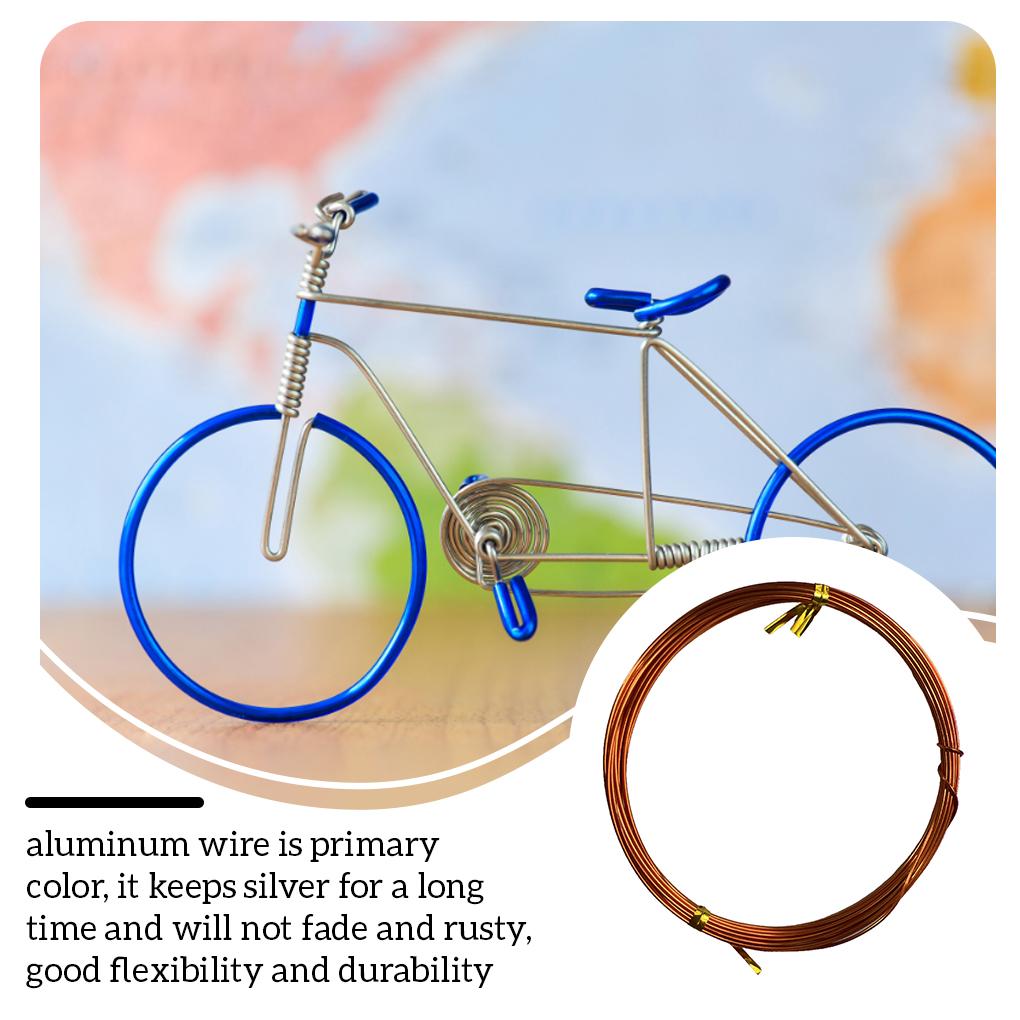 Craft Wires Lightweight Bendable Rustproof Braided Thread Durable Jewelry Lines Exquisite Design for Sculpturing