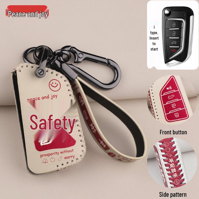 

Smart 4-Button Folding Car Key Case with Buckle Standard