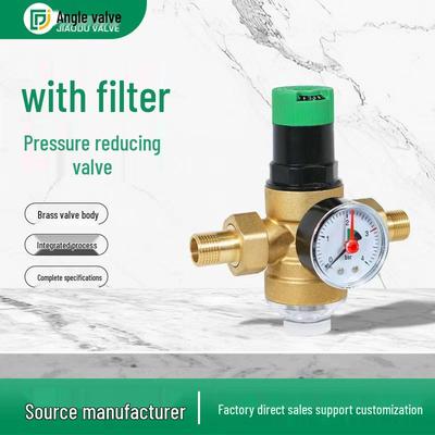 Honeywell Brass Double Union Pressure Reducing Valve for Water Stabilization