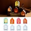 3D Candlestick Silicone Mold Hollow Out House Candle Base Mold Gypsum Candle Holder Epoxy Mould Home Decorations Mould