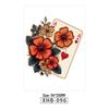 Skull Geisha Sweatproof Tattoo Sticker - Women's Small Full Arm Design