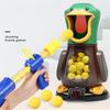 Non-Toxic Shooting Duck Toys Air-Powered Gun Soft Bullet Ball Scoring Battle Games Funny Gun Toy Parent-Child Interactive Toy Kids Gifts